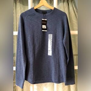 NWT! Banana Republic men’s size S long-sleeve thick long-sleeve cotton blend top